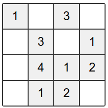 Latin Square Puzzle - Logic Number Game - Free Online Puzzle Game